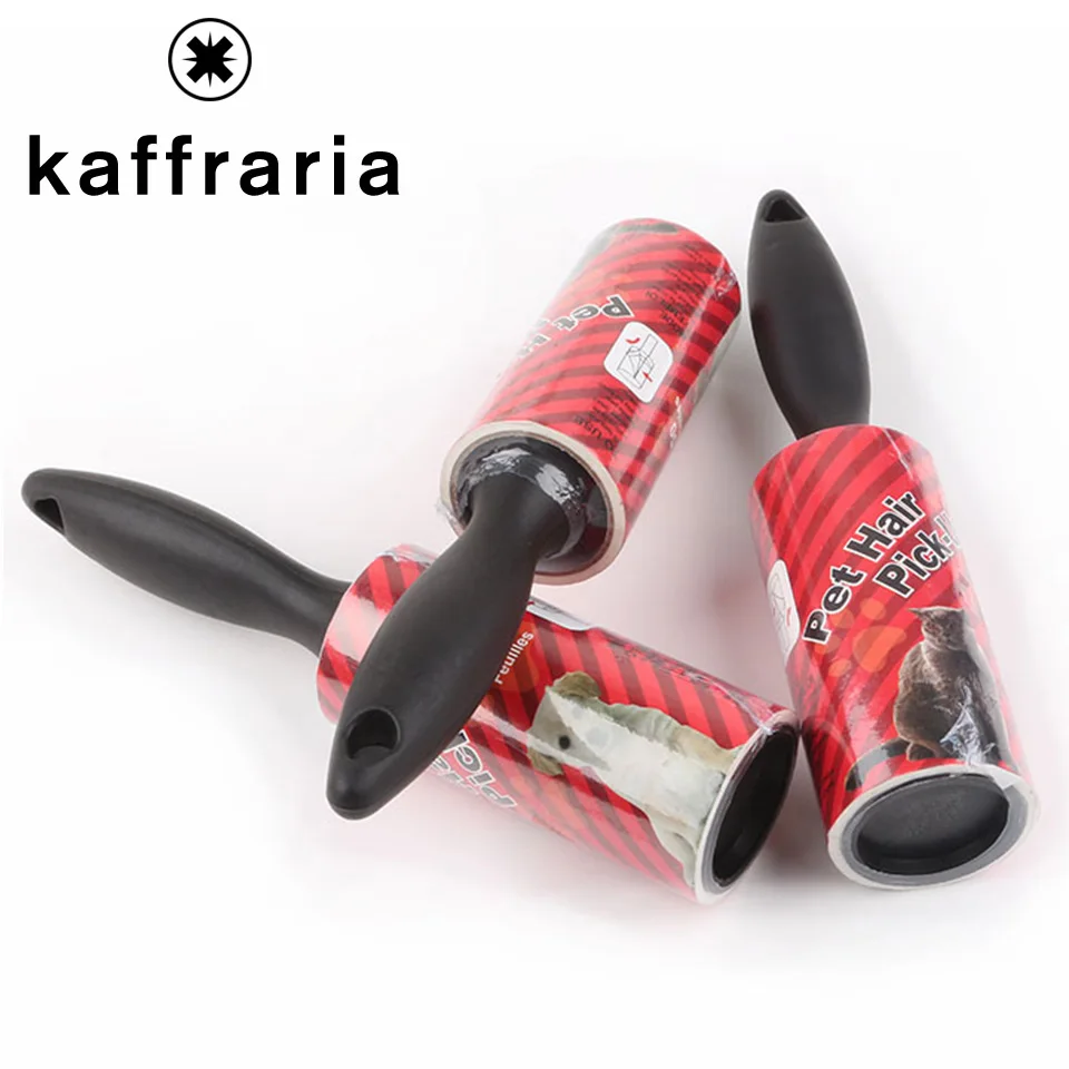 Приклеивание ворсинок на роликах для удаления пыли кошек и собак многоразовые