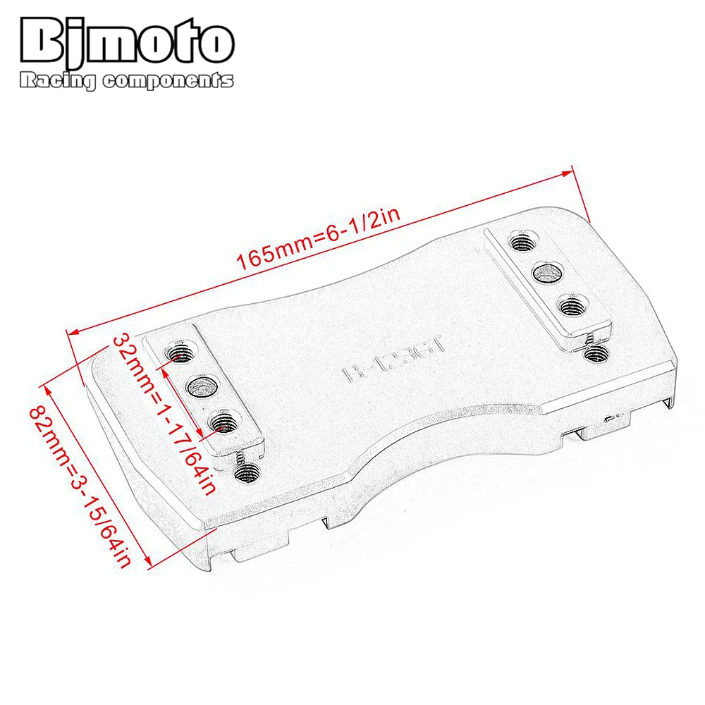 

BJMOTO Handlebar Risers For BMW K1200GT 2005-2008 K1300GT 2009-2012 Handle Bar Riser Clamp Height Up Adapter Motor Accessories