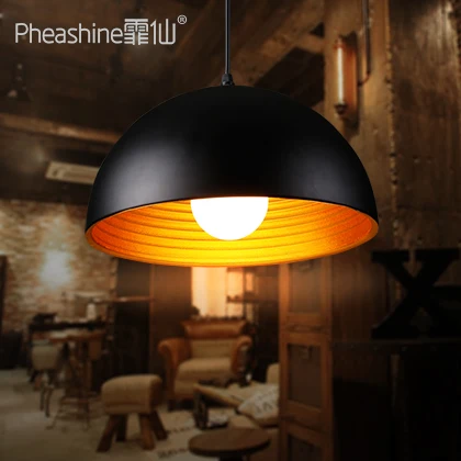 Алюминиевая ретро лампа в стиле лофт для ресторана бара американская Люстра В