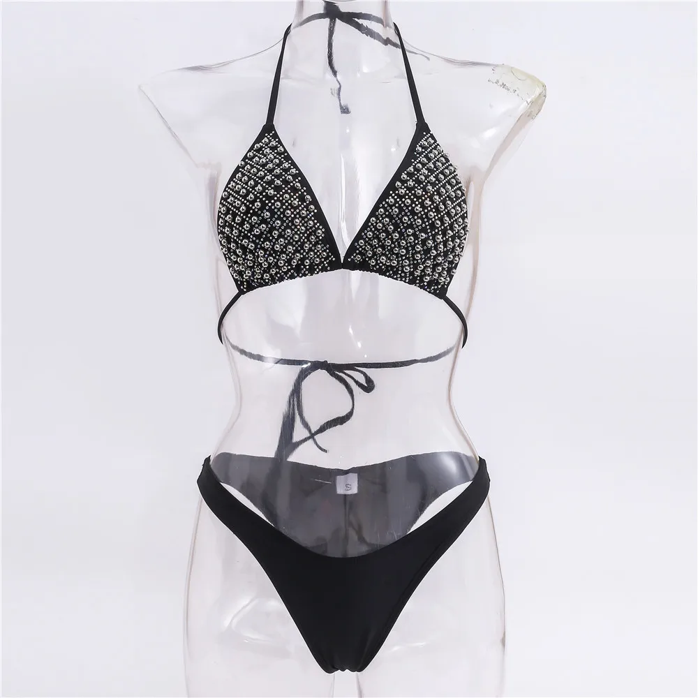 

New Pearl bikini with diamond in Europe and America in 2020