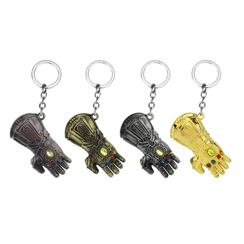 Бесконечная война перчатка с крагами брелок металлический перчатки модель