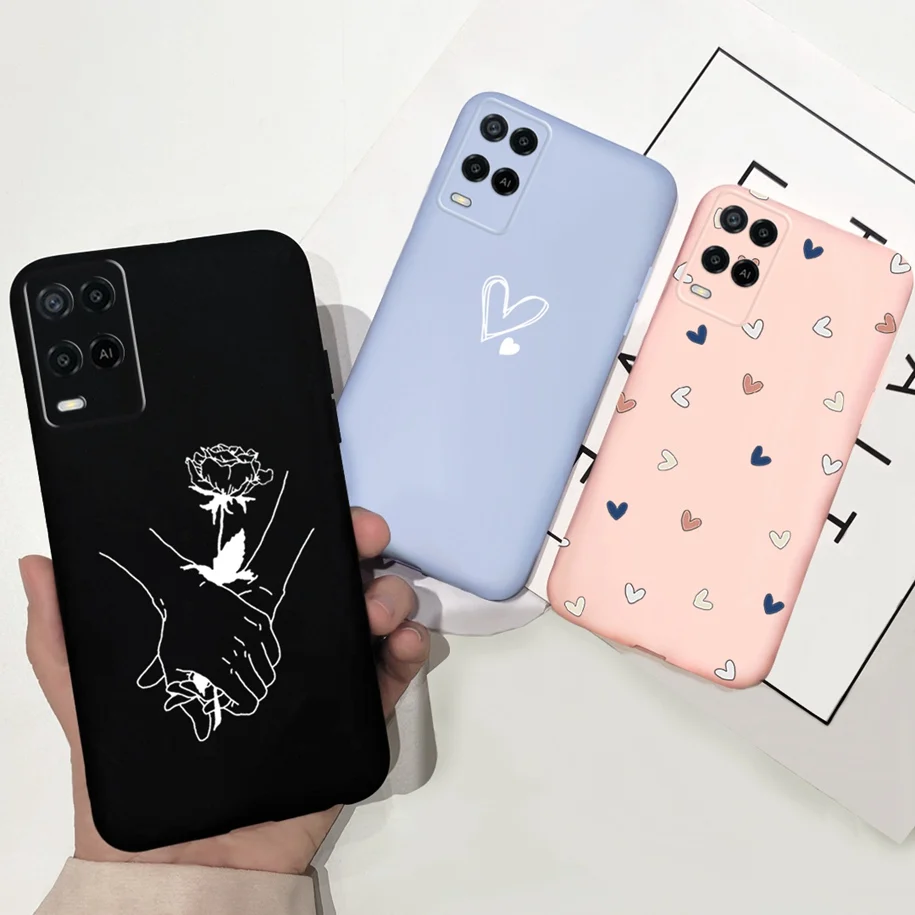 Высококачественный защитный чехол для OPPO A54 54 2021 силиконовый мобильного телефона