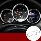 Внутренняя передняя крышка края приборной панели, отделка 3 шт. для Porsche 718 Boxster Cayman 2013-2018, красныйсеребристыйсиний автомобильные аксессуары, интерьер