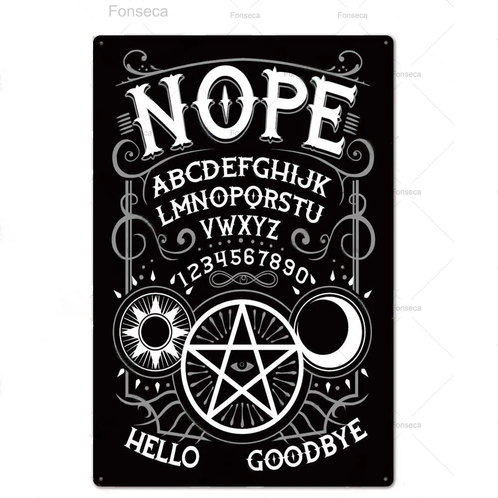 Металлический постер Tarot винтажный металлический знак жестяная вывеска