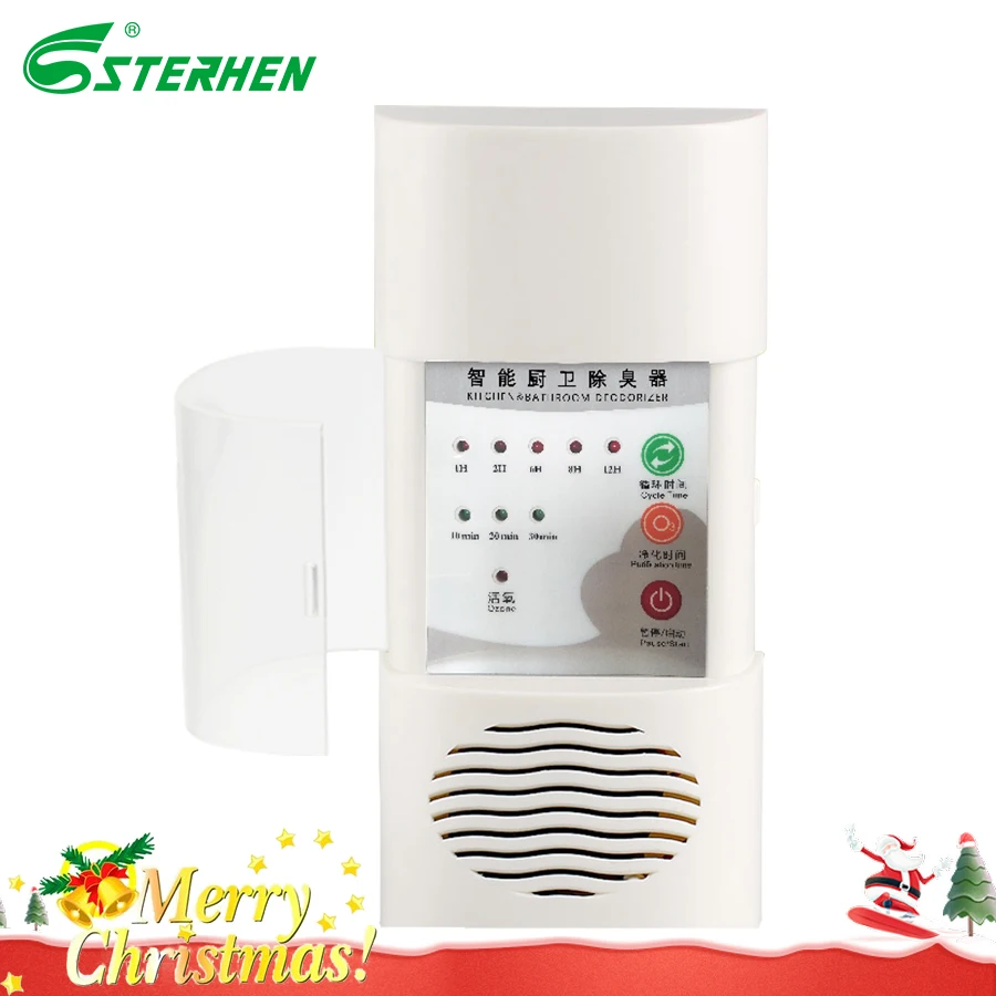 STERHEN Ozone Generator Air Purifier Toilet Disinfectant Machine Air Cleaner for Bathroom