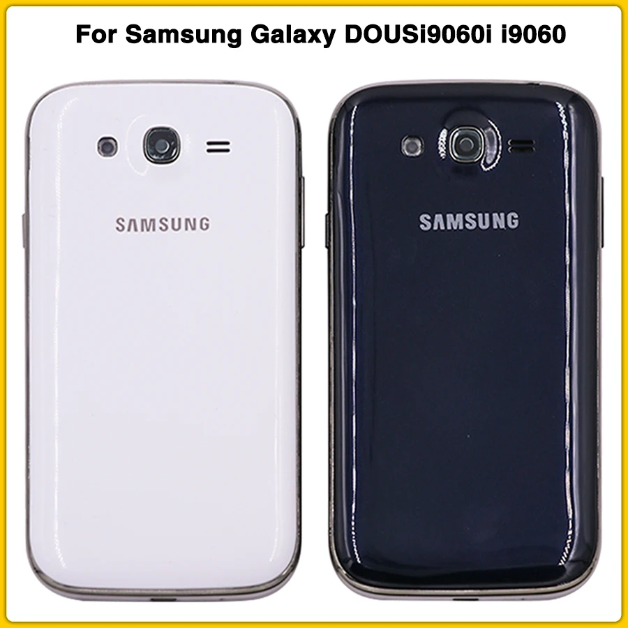 i9060 чехол с полным корпусом для samsung Galaxy Grand Neo Plus i9060 i9060i Задняя крышка батареи+ средняя рамка+ сенсорный экран