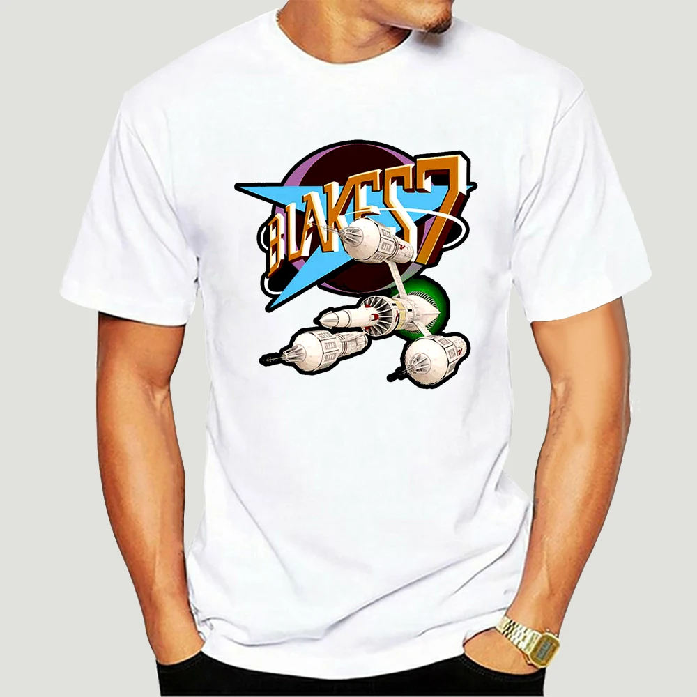 

Casual Blakes 7 LIberator And Logo Adult T-Shirt MEN Tees