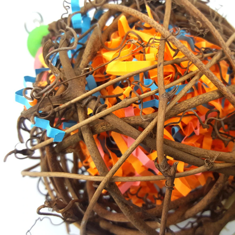 Игрушка в виде птицы попугаев|Игрушки для птиц| |