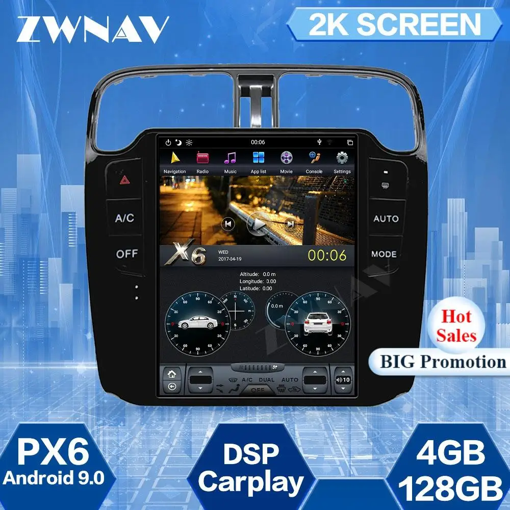 

128G Tesla Screen For VW Volkswage POLO 2011 2012 2013 2014 2015 2016 Android 9.0 Car Multimedia Player GPS Radio Stereo Unit BT