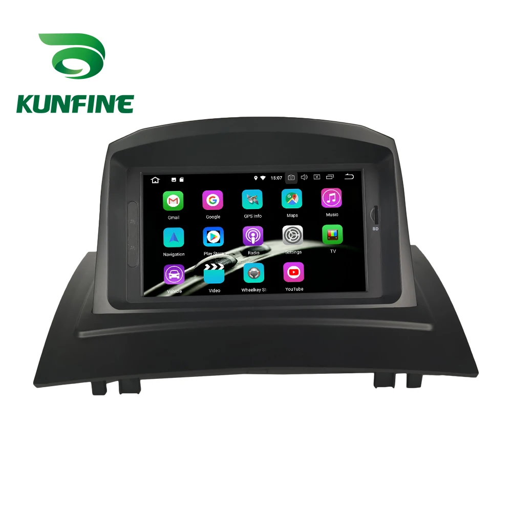 Автомобильная стереосистема для Megane 2 2002-2008 Android 9 0 Core PX6 A72 Ram 4 Гб Rom 64 ГБ