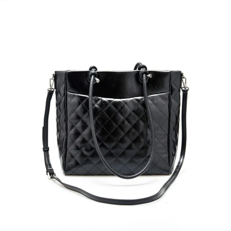 

Женские сумки из натуральной кожи, новинка 2020, роскошная женская сумка-тоут на одно плечо, женские сумки