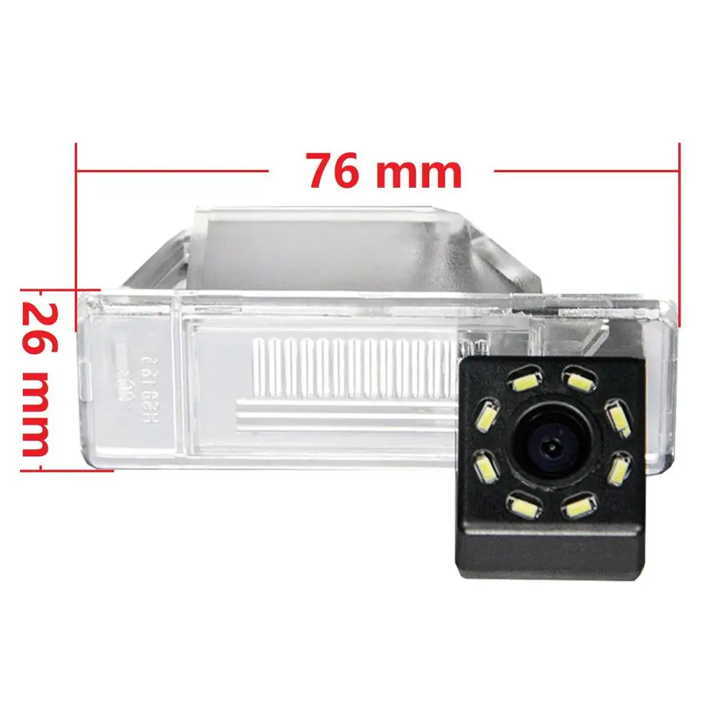 170 ° супер ночное видение 8 светодиодный камера заднего вида для Nissan Kicks