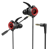 g20 wired earphone gaming headset with microphone call stereo games headphones for pubg cs computer phone earbuds 7 1 bass fone