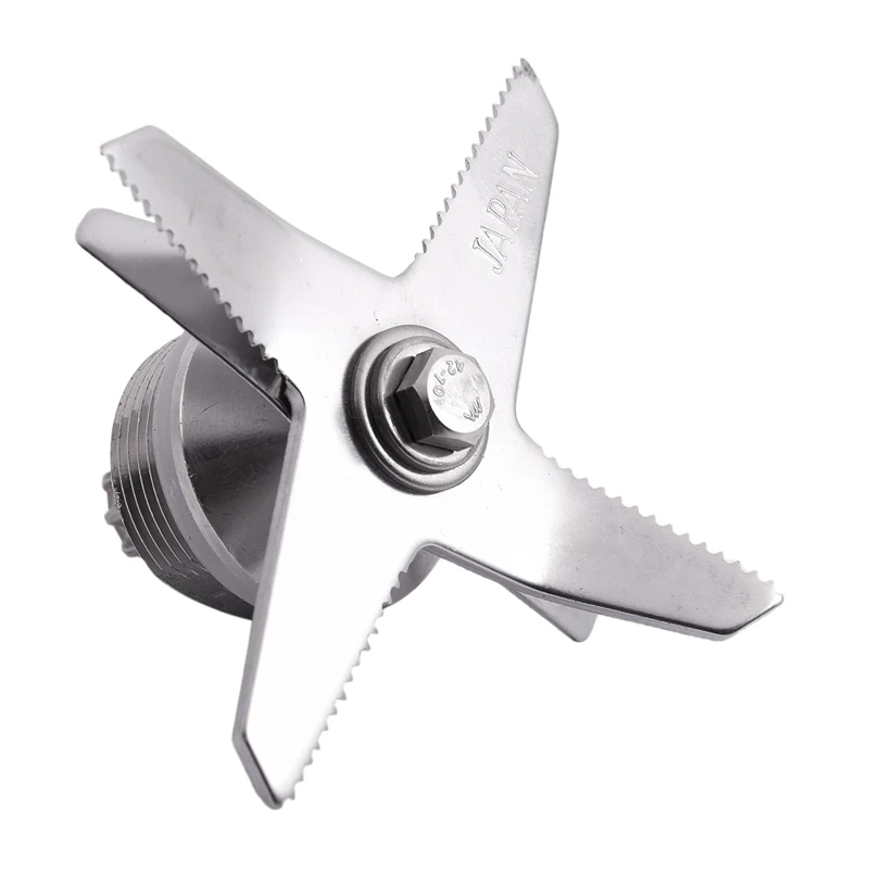 

Hot For Vitamix Heavy Duty Stainless Steel Wet Dry Six Blade Assembly with Socket for Vita-Mix 1151, 1152