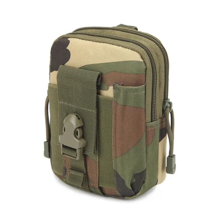 Jungle Camo Мужская тактическая Сумка Molle, поясная сумка, маленький карман, военная поясная сумка для бега, сумка для путешествий, кемпинга, сумки с мягкой спинкой - Цвет: Jungle Camo