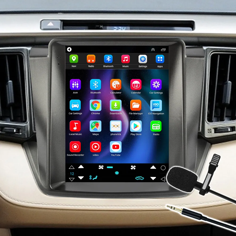 Автомобильный плеер Android 10 для Toyota RAV4 Rav 4 2013 2014 2015 2016 2017 2018 2din радио мультимедийное
