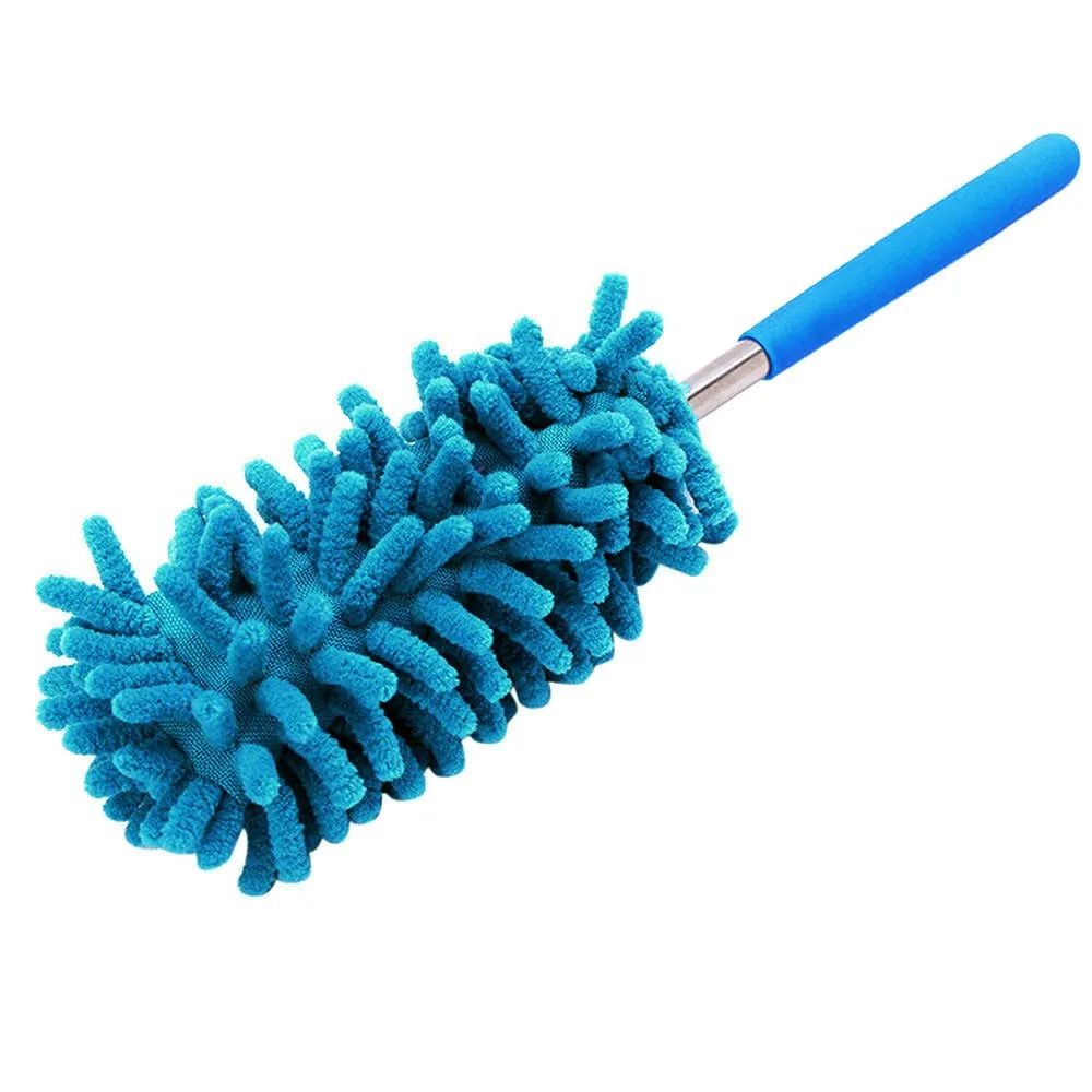 Telescopic Microfibre Duster Extendable Cleaning Home Car Cleaner Dust Handle Mites Portable Dusting Brush Sweep Tool Xmas | Дом и сад