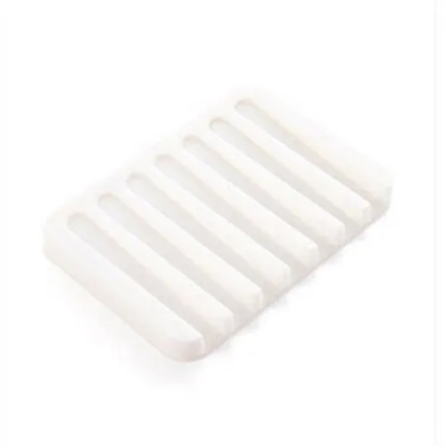 white soap holder Силиконовый держатель для мыла - Цвет: white soap holder