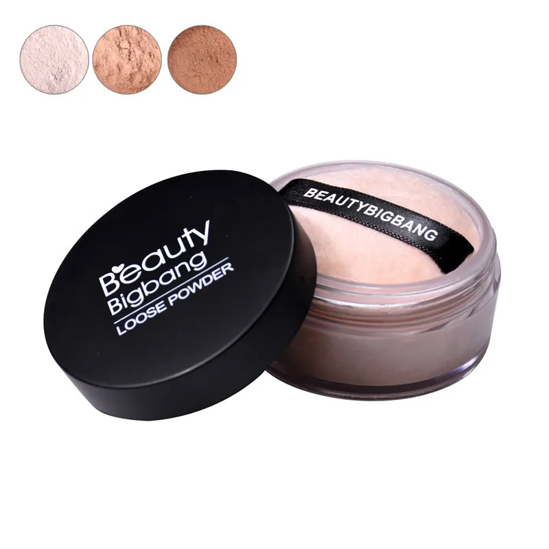 BeautyBigBang, рассыпчатая пудра, 3 цвета, матовая, натуральная, совершенствующая, рассыпчатая пудра, полупрозрачная рассыпчатая пудра, для лица, нижняя часть, макияж, Maquiagem
