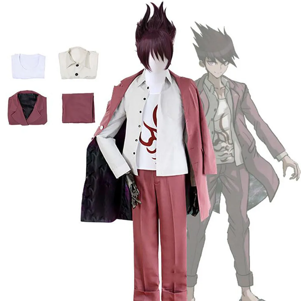 Новый аниме Danganronpa V3 Momota Kaito школьная астронавт равномерное наряд ПОЛНЫЙ КОМПЛЕКТ
