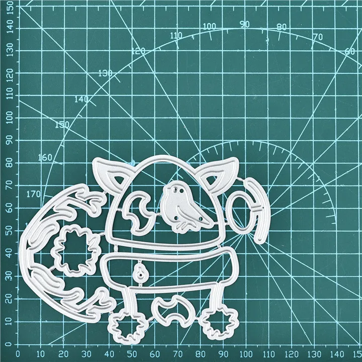 Металлические Вырубные штампы DiyArts с изображением оленя маленькая обувь