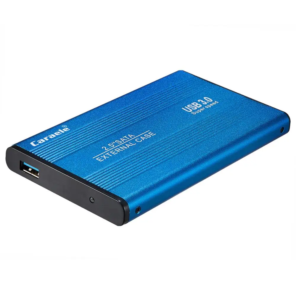 Синий 2,5 дюймов Портативный внешний жесткий диск 500 Гб SSD для настольных ПК жесткий диск 1 ТБ 2 ТБ для ноутбука - Цвет: Синий