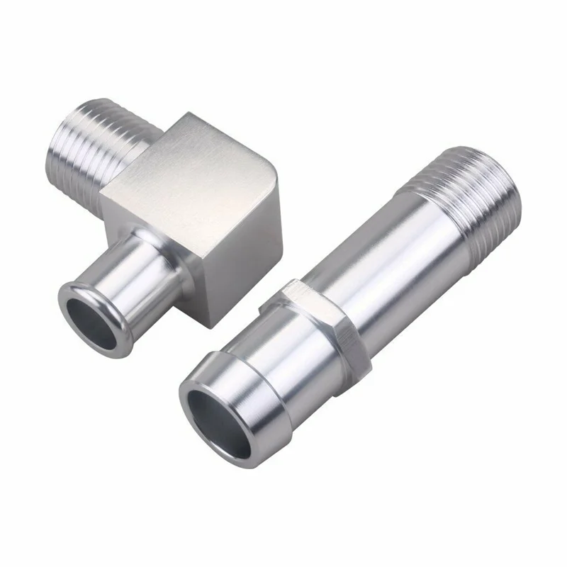 

Heater Hose Fitting 3/4 Inch Water Pump 5/8 Inch 90 Deg Intake Alum for Chevy 4530/9514x