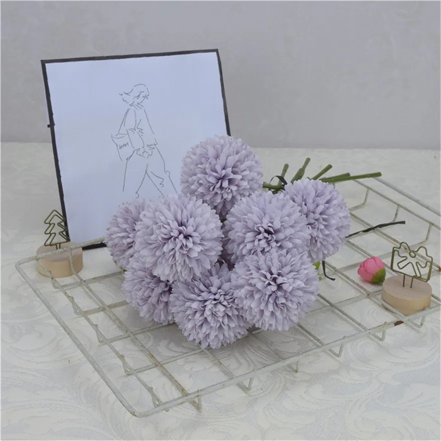 Букет искусственных цветов Шелковый цветок одуванчика искусственные цветы