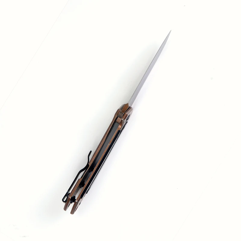 Складной нож с шарикоподшипником практичный клинок из стали и углеродного