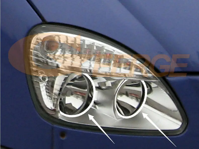 Для ГАЗ Газель 2705 2003 2004 2005 2006 2007 2008 2009 отличный ультра яркий CCFL ангельские глазки
