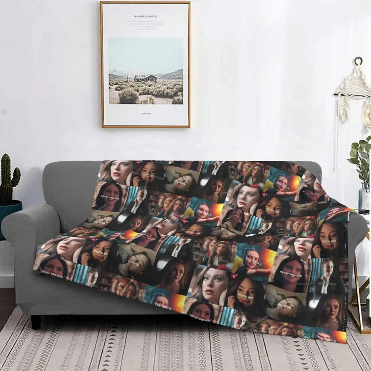 

Hope Mikaelson-Manta a cuadros para cama, manta con капуча, manta администратора, 1 блок