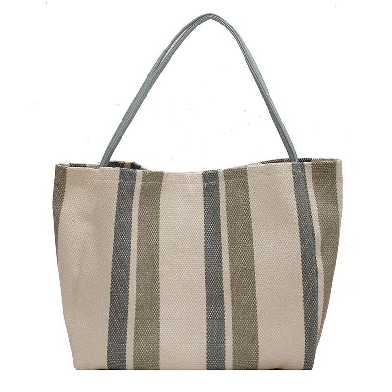 

[BXX] Casual Canvas High Capacity Bags For Women 2021 Summer Branded Shoulder Bag Handbags Trending Luxury Hand Bag HU510