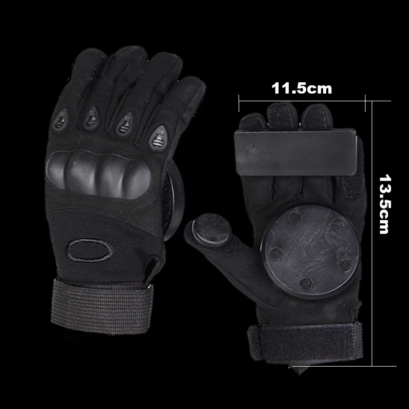 Скейтборд Перчатки упадку перчатки кремень Флинт искры Longboard защитные
