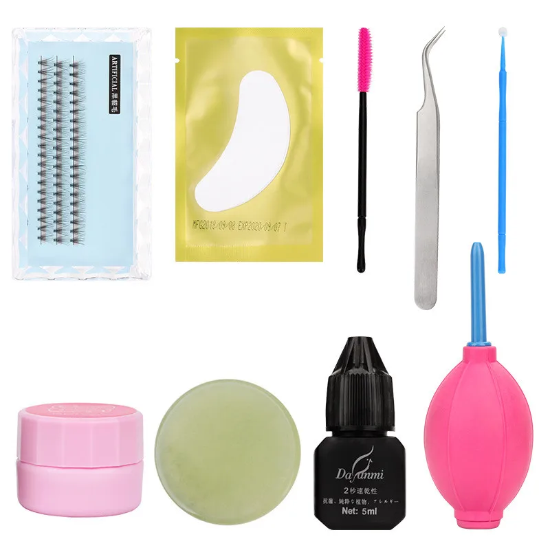 Новый набор для макияжа тренировочный Комплект ресниц накладные ресницы