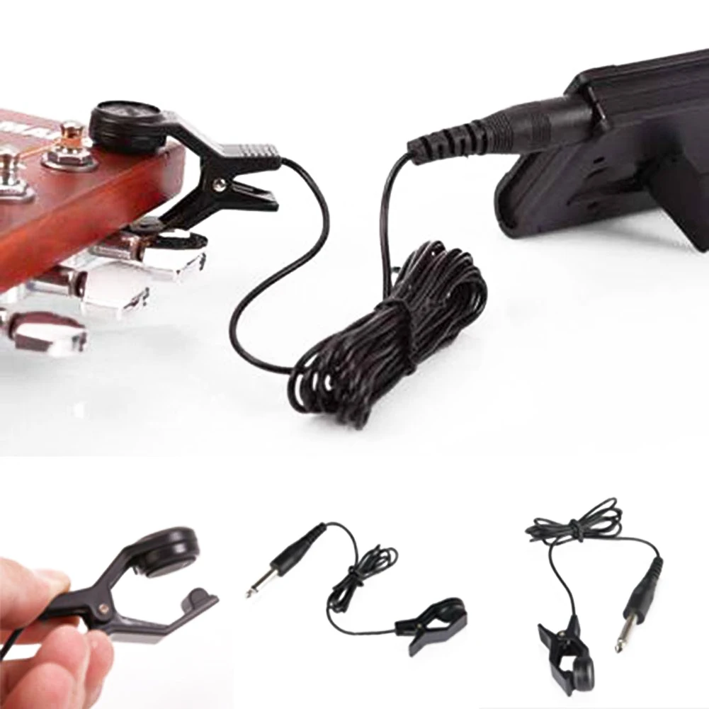 

10pcs Professional Guitar Acoustic Clip On Pickup Piezo Contact Microphone Universal ALS88