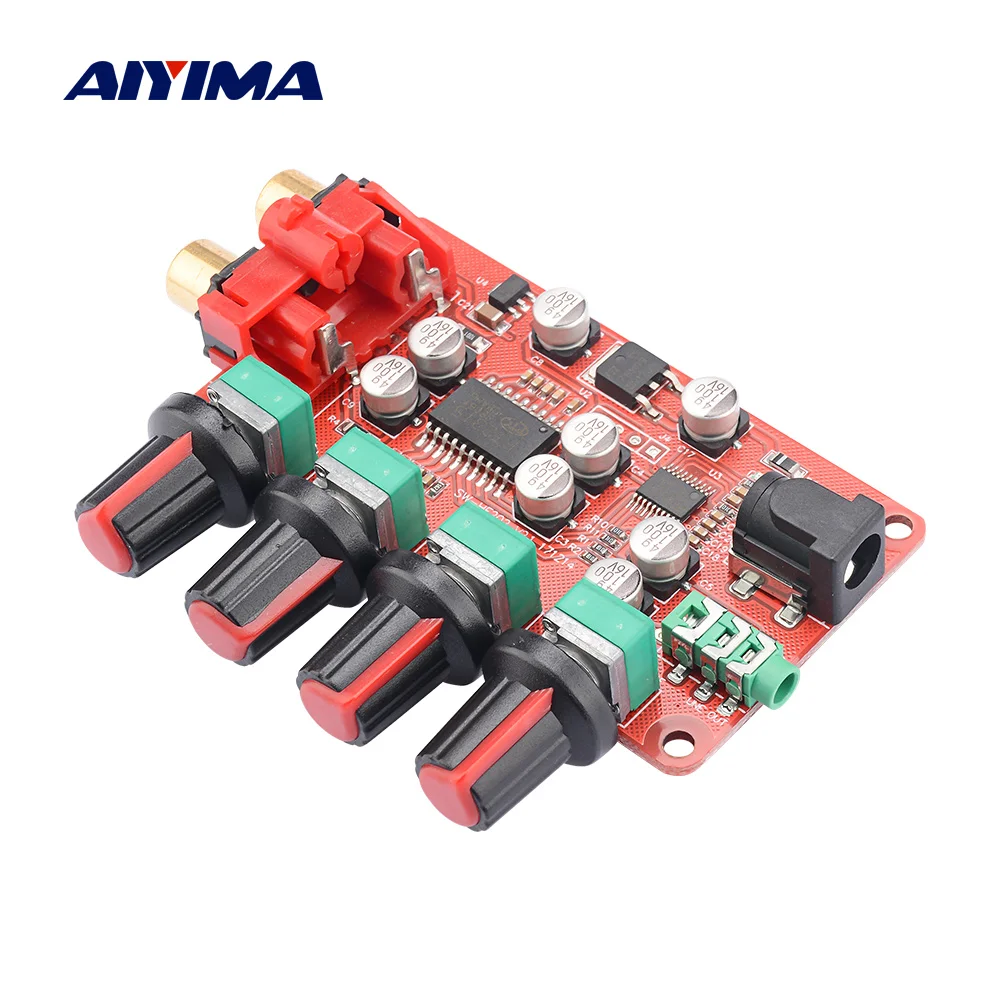 AIYIMA PT2315E усилитель тона тонкий бас управление громкостью Плата усилителя