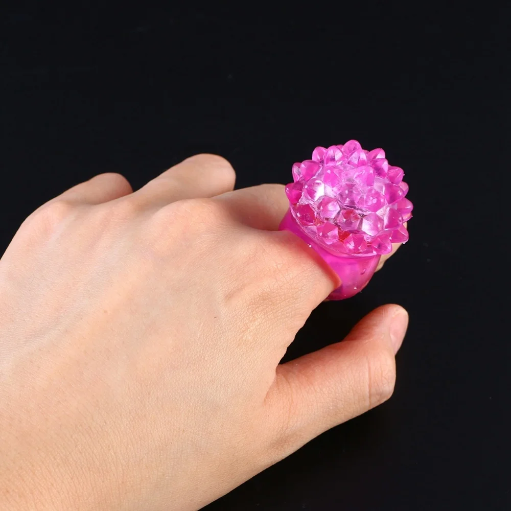 100 шт. светящиеся кольца с клубникой светильник светодиодный флуоресцентные на