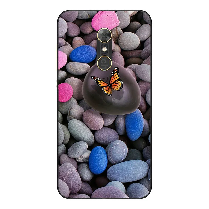 J34 Модный Мягкий Силиконовый ТПУ защитный чехол для Alcatel One Touch A7 5090Y 5," с принтом кролика кота, крышка с пейзажем, задняя крышка для телефона - Цвет: J34