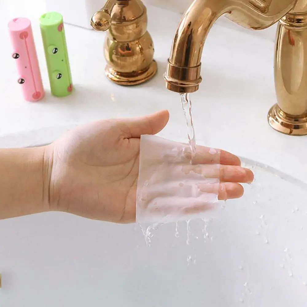 

1pc Disposable Soap Paper Portable Outdoor Travel Soap Slice Cute Frog Washing Hand Face Shower Scented Slice Soap Mini Box Soap