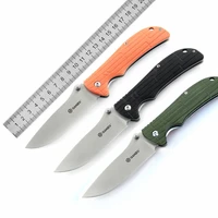 ganzo g722 f722 g723 f723 firebird 440c blade 58 60hrc g10 handle folding knife outdoor survival hunting camping tool pocket
