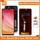 ЖК-дисплей 6,26 дюйма для Xiaomi Mi 8 Lite, сенсорный экран с дигитайзером в сборе для дисплея Mi 8X, 8 Youth, сменная деталь