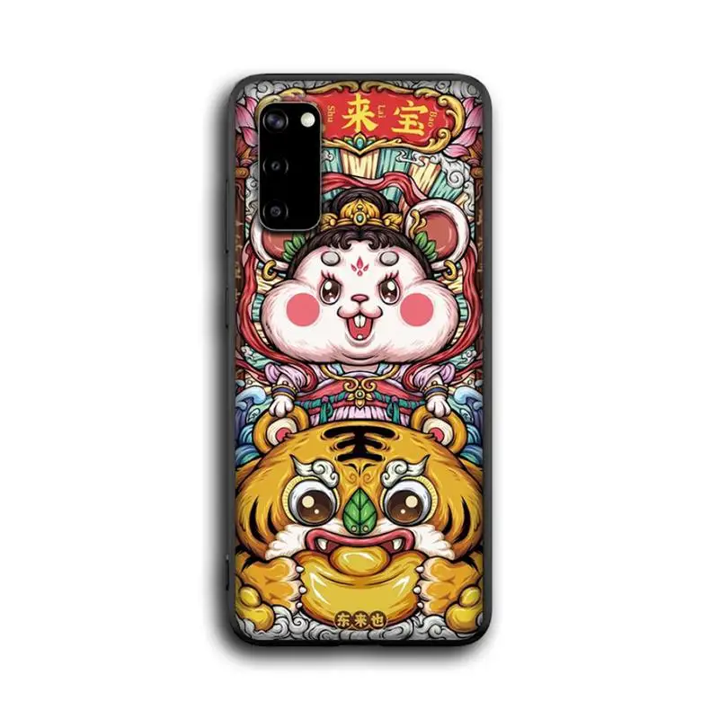 

Cute animal ancient culture art Phone Case for Samsung S6 S7 edge S8 S9 S20 S21 S30plus ultra S21/S30 S10-5G lite 2020 S10E