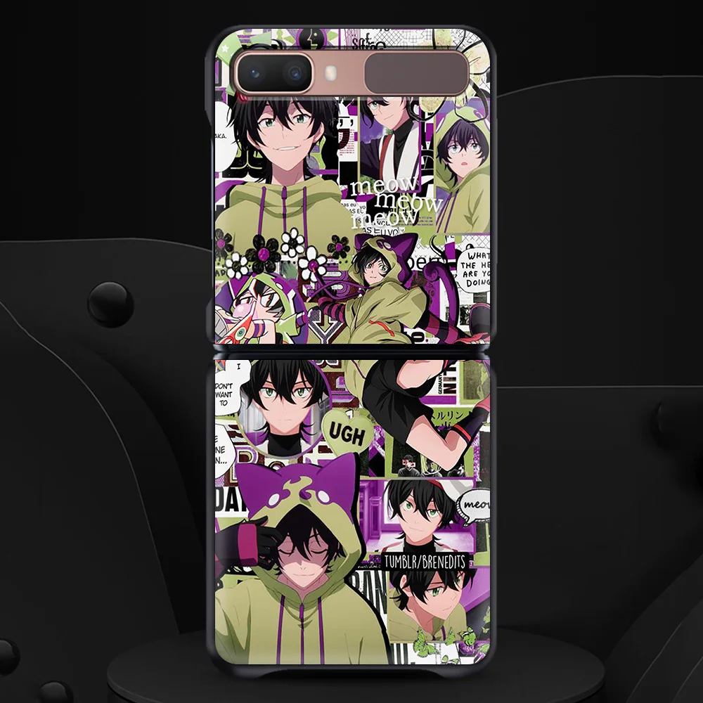 

SK8 The Infinity for Samsung Galaxy Z Flip Mobile Phone Shell Zflip Folding Protective Case Luxury Black Coque Shell