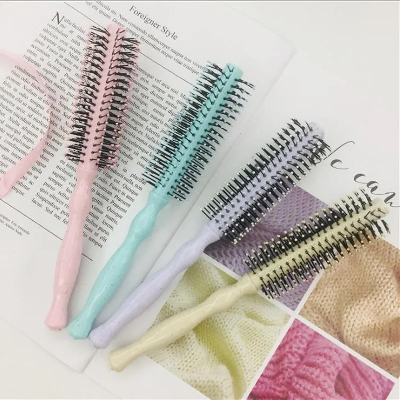 1 шт. Для мужчин Новинки для женщин новый круглый гребень волос завивки кисти