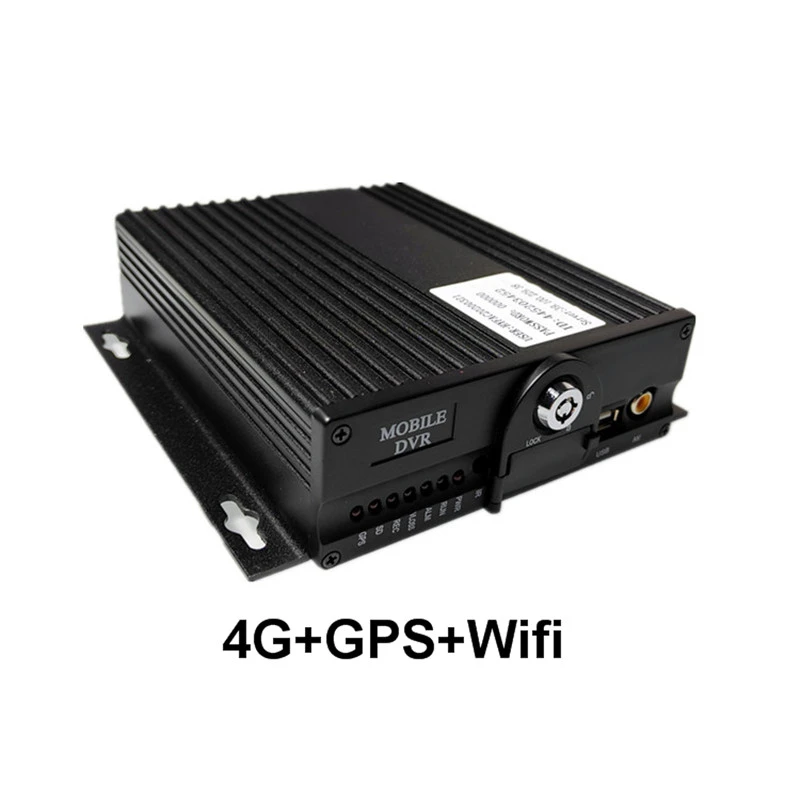 Мобильный видеорегистратор MDVR 4G gps Wi Fi hd 4 канала ahd двойная sd карта для