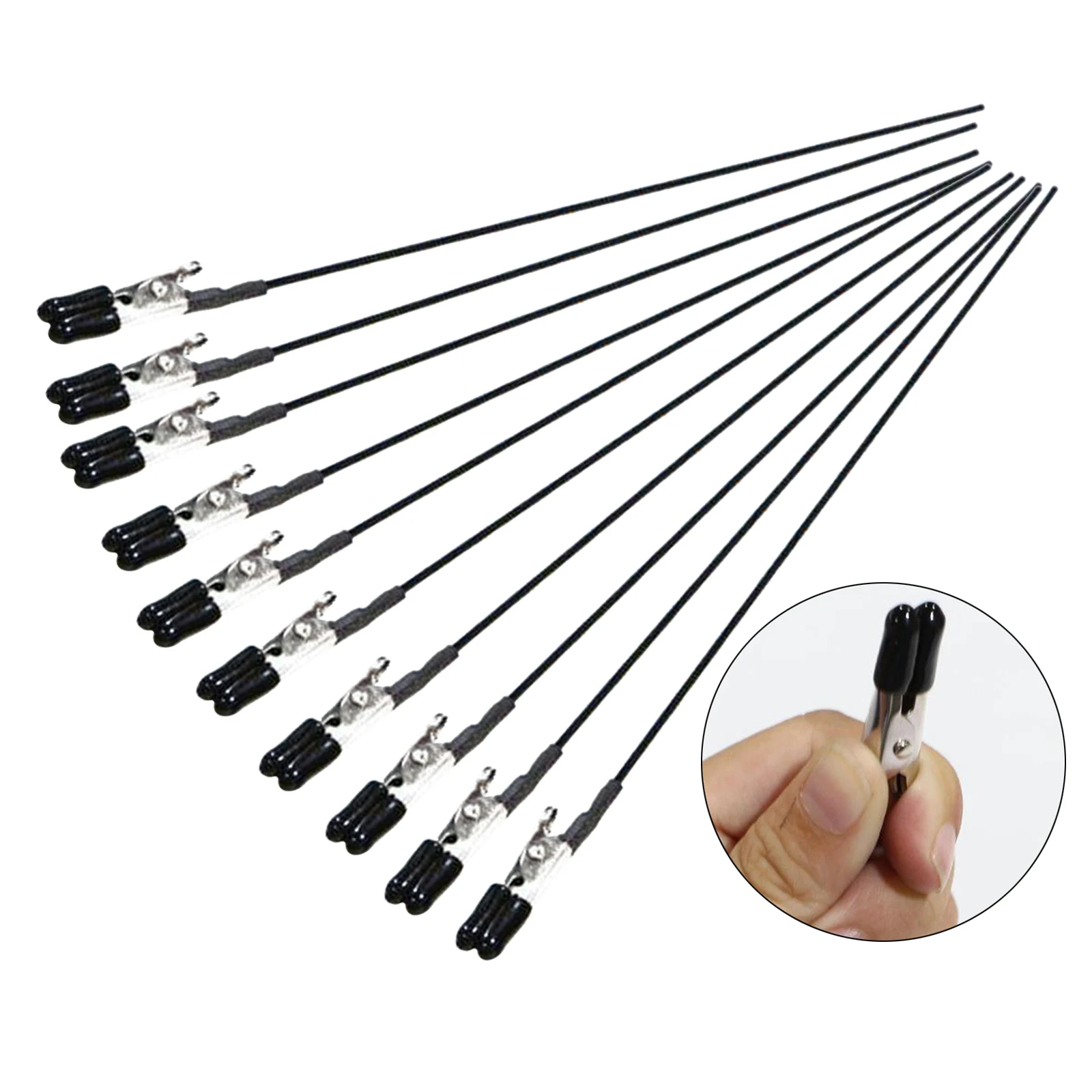 10x Металлическая Модель Инструменты для рисования картины зажимы Аэрограф