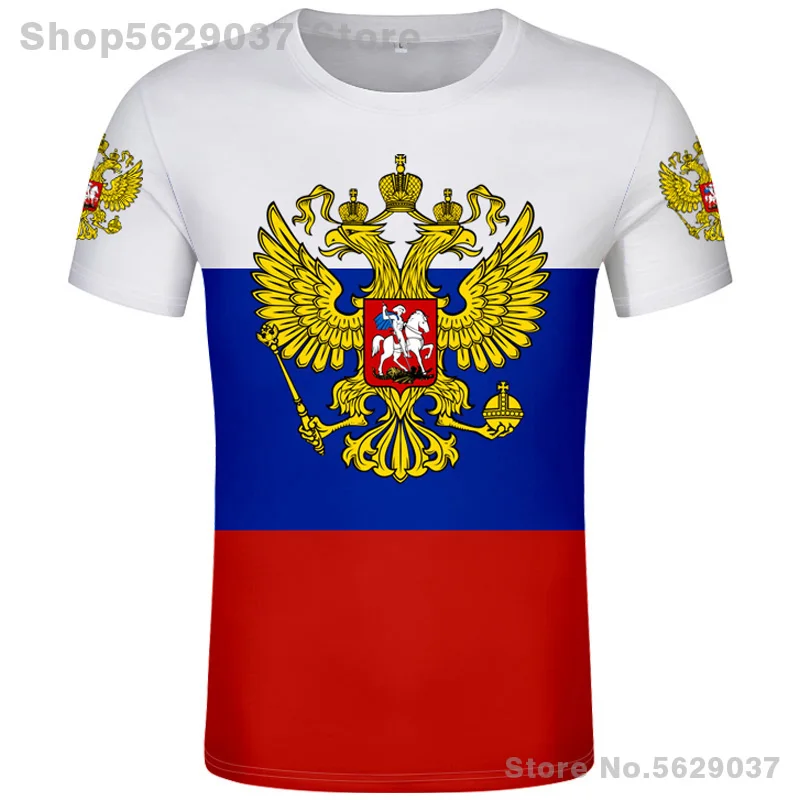 

RUSSIA t shirt free custom made name number rus socialist t-shirt flag russian cccp ussr diy rossiyskaya ru soviet union clothes
