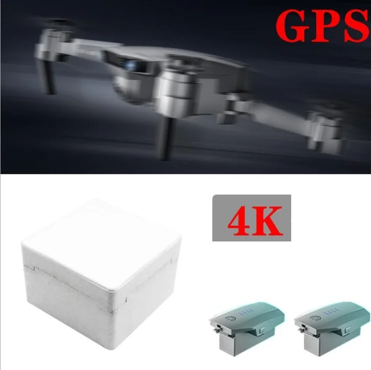4K Camera 2battery 4 K/1080 P анти-встряхивание зум аэрофотосъемка WiFI приложение управление RC Дрон 5G gps следуем за мной/возврат фиксированная точка объемный Радиоуправляемый вертолет - Цвет: 4K Camera 2battery