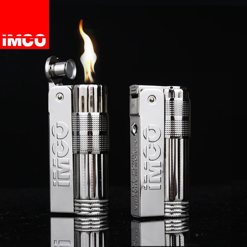 Оригинальная зажигалка IMCO из нержавеющей стали оригинальная бензиновая