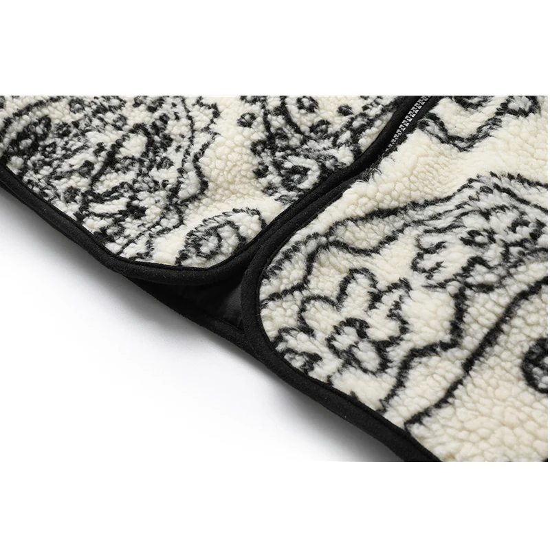 Женская теплая куртка на молнии Повседневная Толстая из овечьей шерсти с